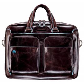 Сумка Piquadro Blue Square CA2849B2/MO коричневый натур.кожа/нейлон 