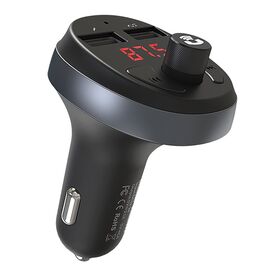  Автомобильный FM-трансмиттер Hoco E41 (black) (215870) 