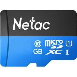  Карта памяти Netac MicroSD card P500 Standard 64GB 