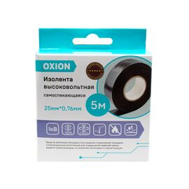  Изолента черная самовулканизирующаяся 25мм x 0.76мм. 5м 