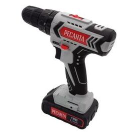  Дрель-шуруповерт ударная Ресанта ДА-18-2ЛК-У (кейс в комплекте) 