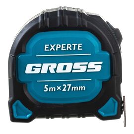  Рулетка Gross Experte 32575 5м x 27мм/двухкомпон. корпус/магнит/двухстор. разметка/нейлон 