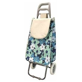  Сумка-тележка РЫЖИЙ КОТ A204 Незабудки, 25кг (093579) 