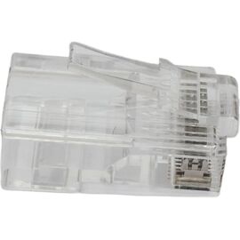  Коннектор NETLAN EC-UP8P8C-5E-003-TR-100 RJ-45 8P8C категория 5e, 100шт. 