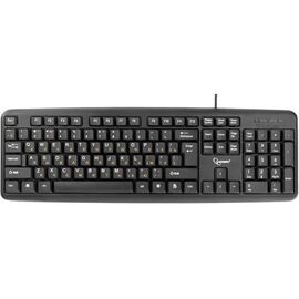  Клавиатура Gembird KB-8320UXL-BL  Black, USB,104 клавиш, 2м 