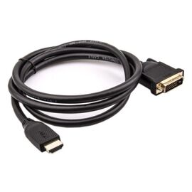  Кабель VCOM CG484GD-5M HDMI AM/DVI(24+1)M, 5м, CU, 1080P 60Hz, 2F, VCOM (CG484G-5M) 