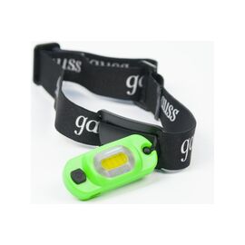  Фонарь налобный Gauss GFL408 черный 3Вт лам.:светодиод. (GF408) 
