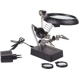  Держатель REXANT (12-0250) "Третья рука" (ZD-126-3) 