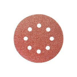  Круги абразивные Matrix 73801 на ворсовой подложке под липучку, перфорированные, P 36, 125 мм, 5 шт. 