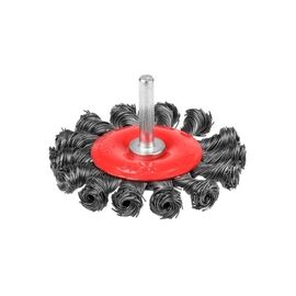  Щетка дисковая по дереву/металлу Stayer 35115-075_z01 d-75мм d(посад.)-6мм (дрели) 