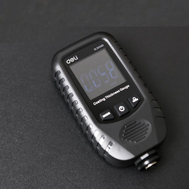  Толщиномер лакокрасочных покрытий Deli DL333301 диапазон измерений: 0-1300 мкм 