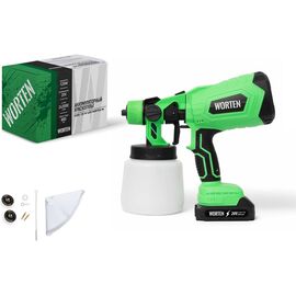 Краскопульт WORTEN IM (КА-90000336) 1АКБ 120 W 0,8л 