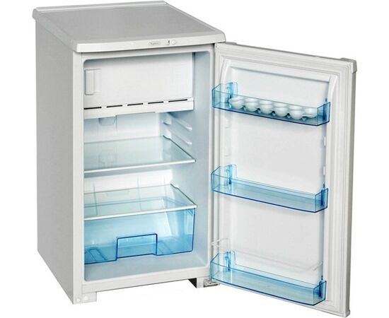  Холодильник Бирюса 108 белый, 86,5х48х60,5см, однокамерный, класс А, климат класс N, мороз камера 27л, холод камера 88л, капельный, полки - стекло 