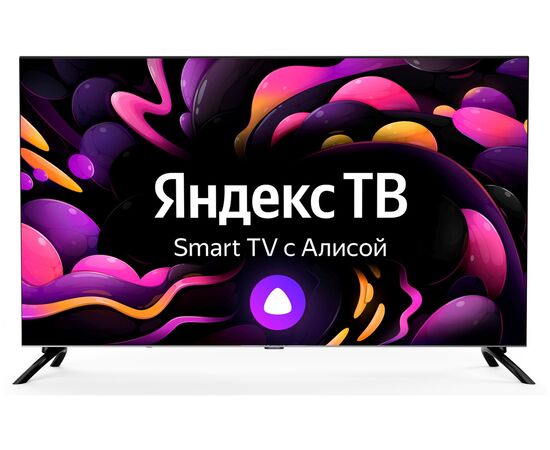  40" Телевизор Hyundai H-LED40BS5003 черный 1920x1080, Full HD, 60 Гц, Wi-Fi, Smart TV, Яндекс ТВ 